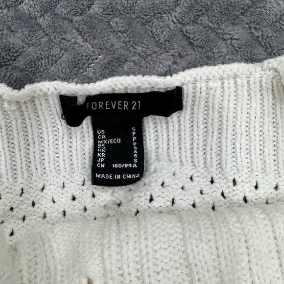 Forever 21 White Ruffled Peplum Blouse - Picture 16 of 16